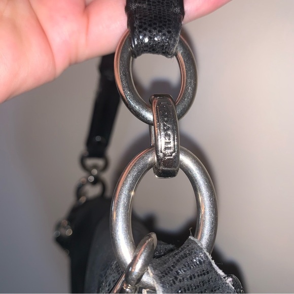 Coach Black Leather Crossbody Bag - Picture 13 of 15